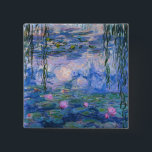 Chapa Cuadrada Claude Monet - Water Lilies, 1916<br><div class="desc">Claude Monet - Water Lilies,  1916</div>