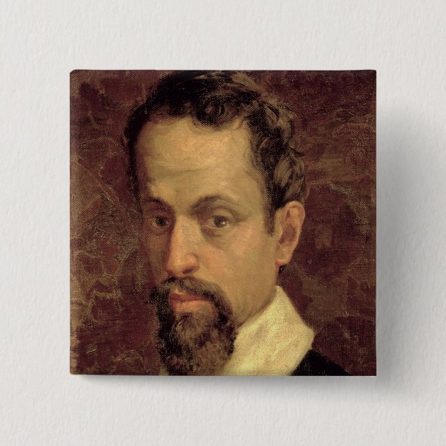 Chapa Cuadrada Claudio Monteverdi (Anverso)