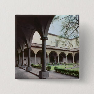 Chapa Cuadrada Claustro del convento, reconstruido en 1442 (foto)