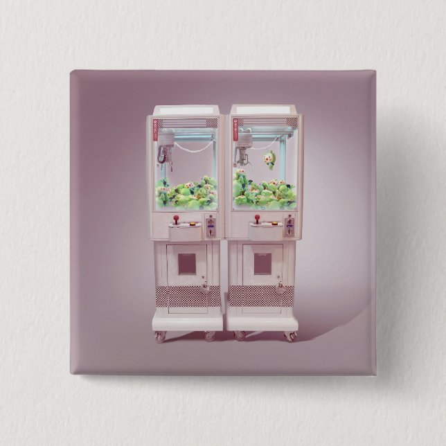 Chapa Cuadrada Claw Machine (Anverso)