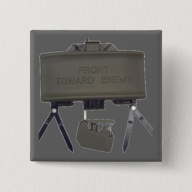 Chapa Cuadrada Claymore (Anverso)