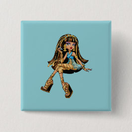 Chapa Cuadrada Cleo Button