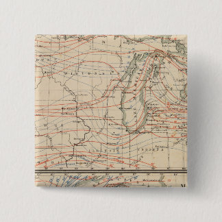 Chapa Cuadrada Climatología de Michigan Atlas Mao