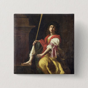 Chapa Cuadrada Clio, musa de la historia, 1624