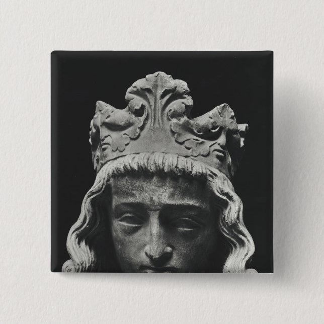 Chapa Cuadrada Clovis II, Merovingian Frankish (Anverso)