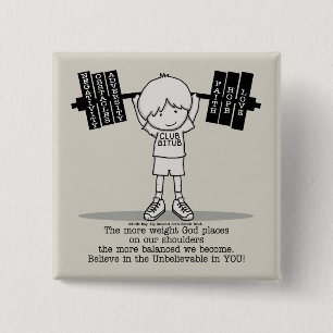 Chapa Cuadrada Club BITUB - Más equilibrado