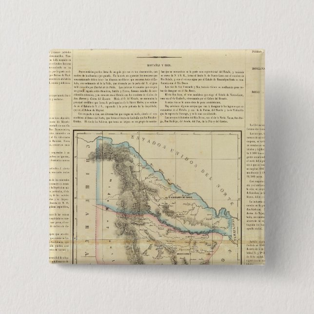 Chapa Cuadrada Coahuila, México 2 (Anverso)