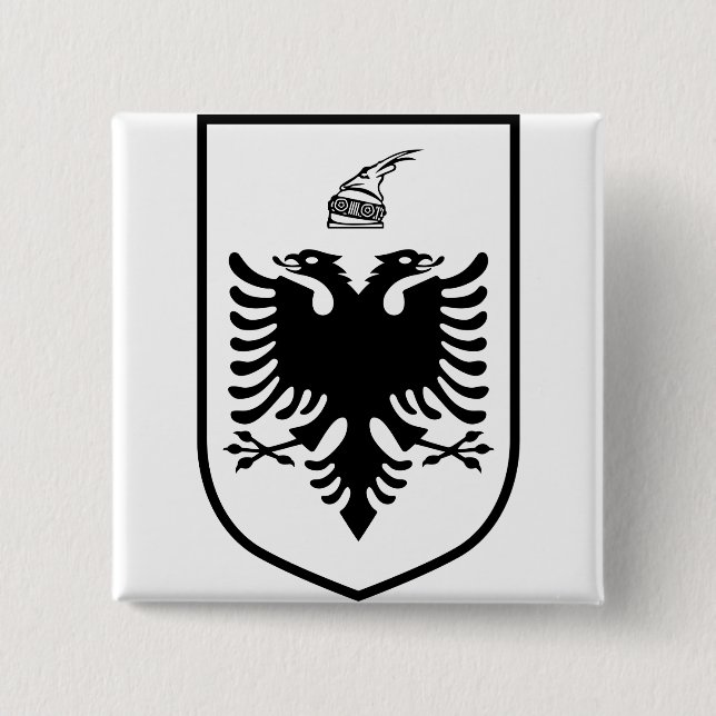 Chapa Cuadrada Coat of arms of Albania  (Anverso)