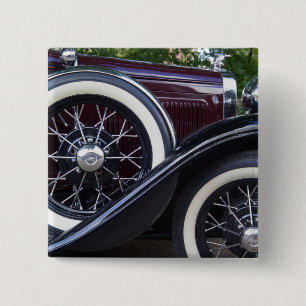 Chapa Cuadrada Coche clásico Ford A de 1930