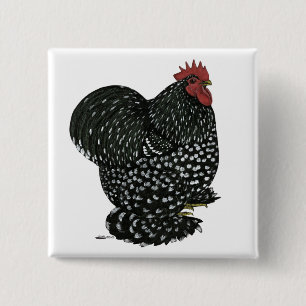 Chapa Cuadrada Cochin: Black Mottle