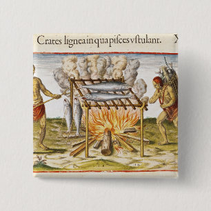 Chapa Cuadrada Cocinar pescados