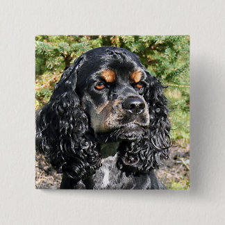 Chapa Cuadrada Cocker Spaniel