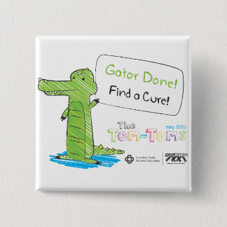 Chapa Cuadrada ¡Cocodrilo hecho!