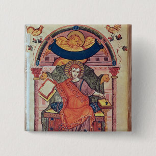 Chapa Cuadrada Cod.22 St Mark, del manuscrito del Ada