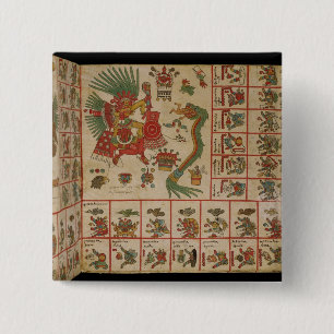 Chapa Cuadrada Códice azteca Borbonicus