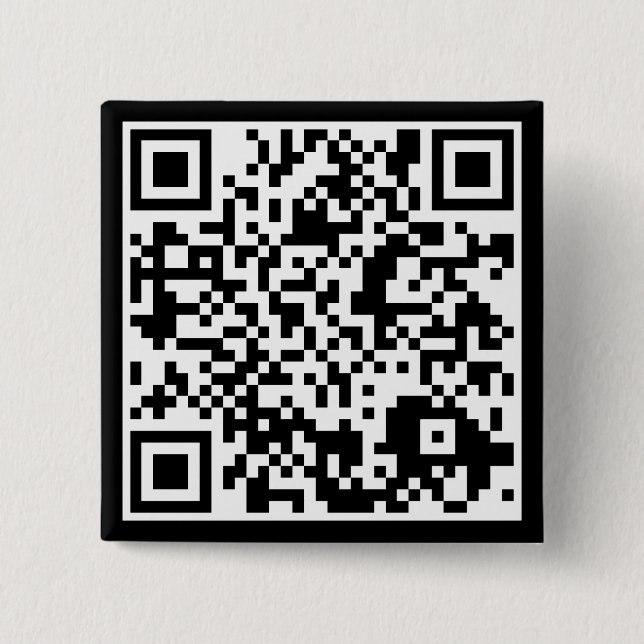 Chapa Cuadrada código adaptable de QR (Anverso)
