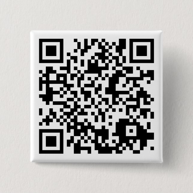 Chapa Cuadrada código adaptable de QR (Anverso)