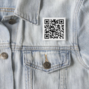 Chapa Cuadrada Código QR creado instantáneamente (al ingresar su