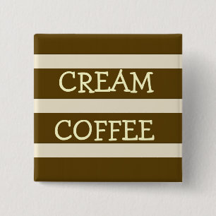 Chapa Cuadrada Coffee And Cream Block Art