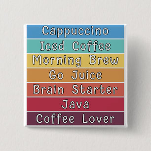 Chapa Cuadrada Coffee Lover