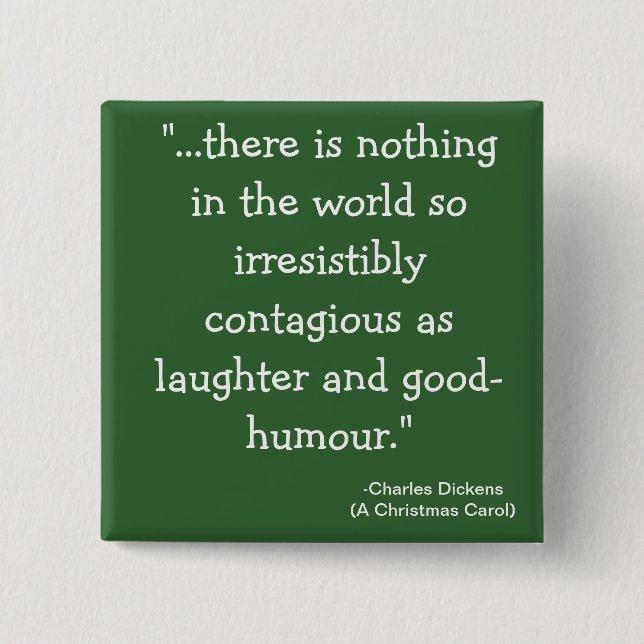 Chapa Cuadrada colección de Scrooge de la risa- (Anverso)