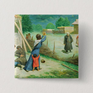 Chapa Cuadrada Colección mala, 1891