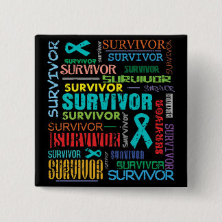 Chapa Cuadrada Collage de sobrevivientes de cáncer peritoneal.png