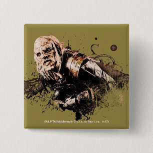 Chapa Cuadrada Collage del vector orc de Gothmog