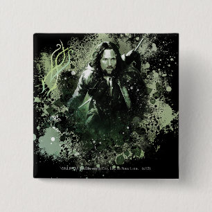 Chapa Cuadrada Collage verdoso del vector de Aragorn