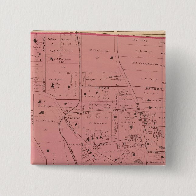 Chapa Cuadrada College Hill, Ohio (Anverso)