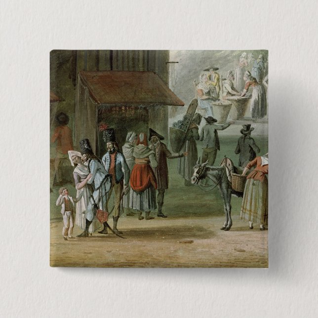 Chapa Cuadrada Coloque de l'Apport-París en frente (Anverso)