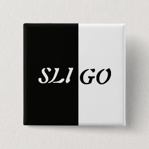 Chapa Cuadrada Color De La Insignia Del Pin De Sligo