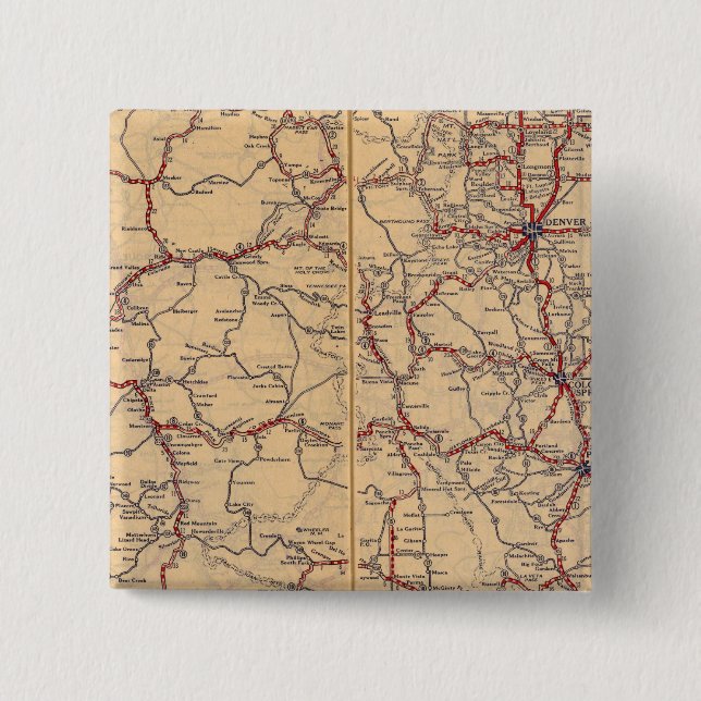 Chapa Cuadrada Colorado 3 (Anverso)