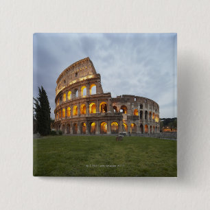 Chapa Cuadrada Colosseum en Roma, Italia