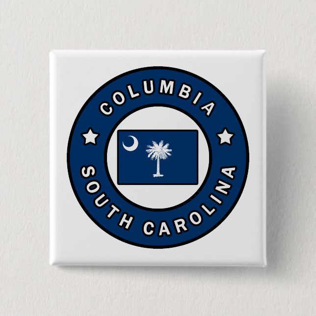 Chapa Cuadrada Columbia South Carolina (Anverso)