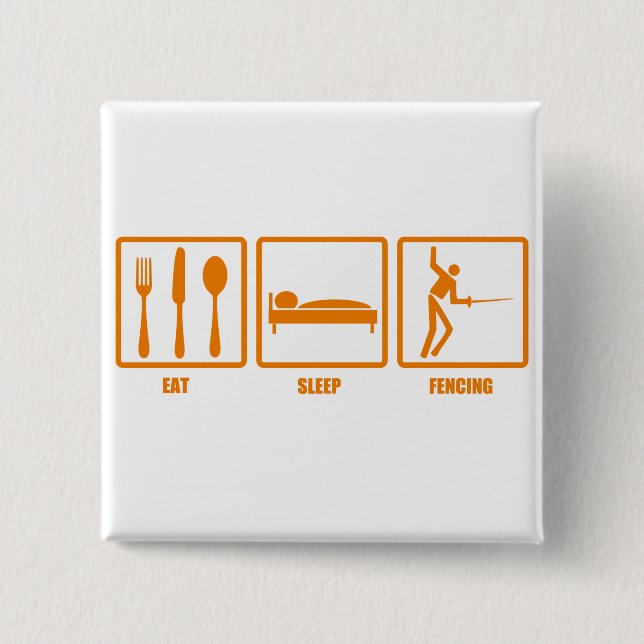 Chapa Cuadrada Coma el cercado del sueño (Anverso)