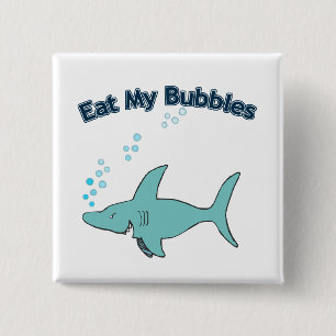 Chapa Cuadrada Coma mis burbujas