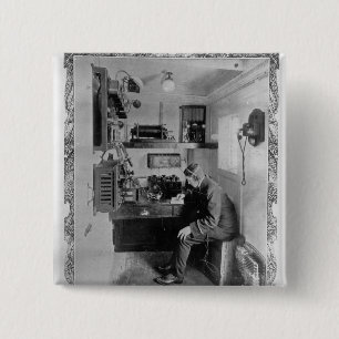 Chapa Cuadrada Como a bordo del "titánico arruinada "