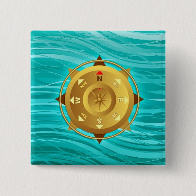 Chapa Cuadrada Compass (Anverso)