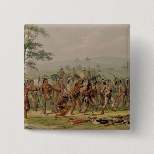 Chapa Cuadrada Competencia del tiro al arco de Mandan, c.1832
