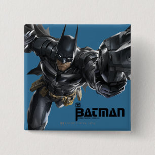 Chapa Cuadrada Concepto de Batman con Batclaw