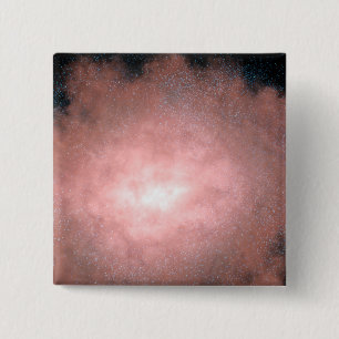 Chapa Cuadrada Concepto qué de una galaxia polvorienta y