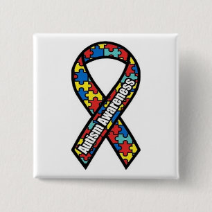 Chapa Cuadrada Conciencia del autismo