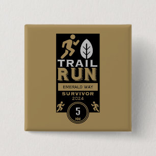 Chapa Cuadrada Concurso de carreras de Trail Runner