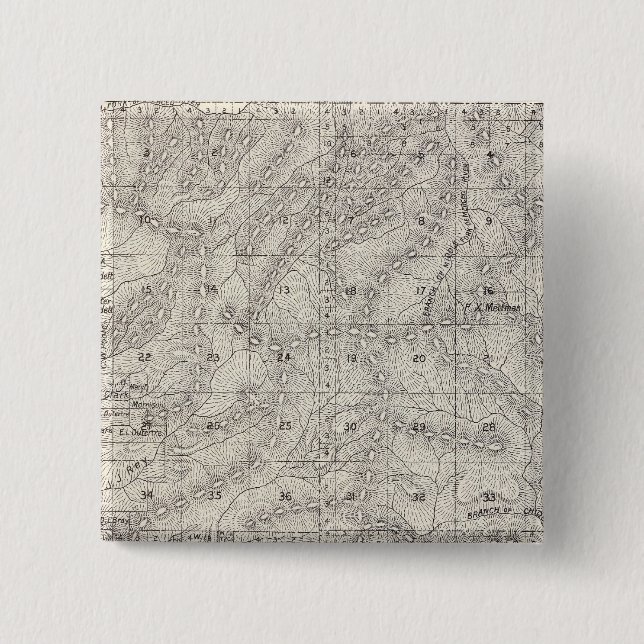 Chapa Cuadrada Condado de Madera, California 7 (Anverso)