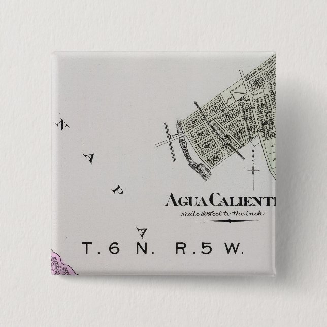 Chapa Cuadrada Condado de Sonoma, California 6 (Anverso)