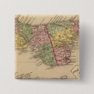 Chapa Cuadrada Condados de Queens, Kings, PEI