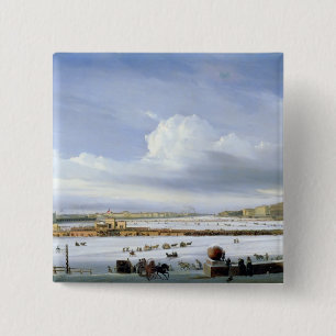Chapa Cuadrada Conduciendo en el Neva, 1854