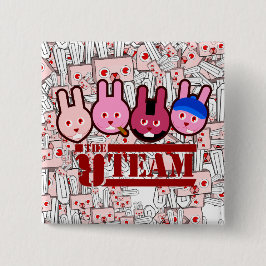 Chapa Cuadrada conejo