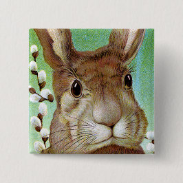 Chapa Cuadrada Conejo de Pascua